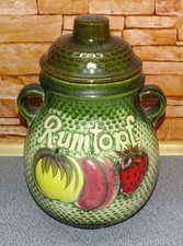 Rumtopf mit Deckel, Grün