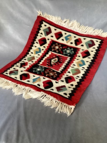 Teppich klein handarbeit wolle - teppich,
