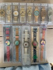Reduziert Swatch 13 Uhren Sammlung Asetra, Chrono, Scuba