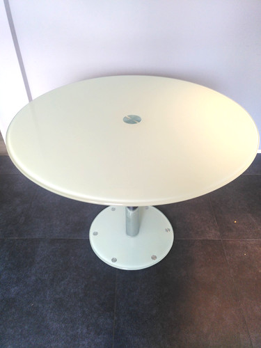 Glastisch rund 100x78 - , cm
