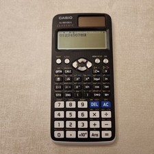 Casio FX-991DE X ClassWiz Wissenschaftlicher Rechner - Schwarz