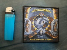 Gamma Ray Somewhere Out In Space Patch Aufnäher Woven Gewebt Rar Heavy Metal