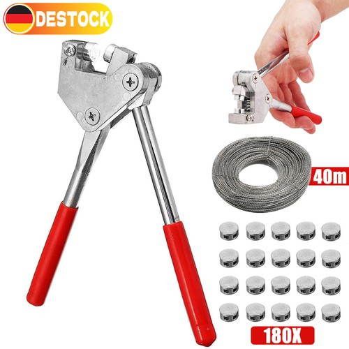 Plombenzange aus stahl mit 40m - aus,