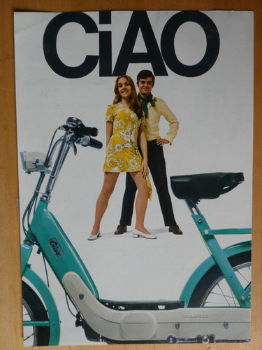 Original vespa prospekt 1970 - original,