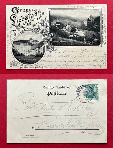Liebstadt bei pirna - liebstadt, 1901