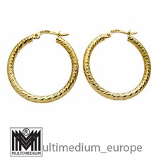 333er Gelbgold Ohrringe