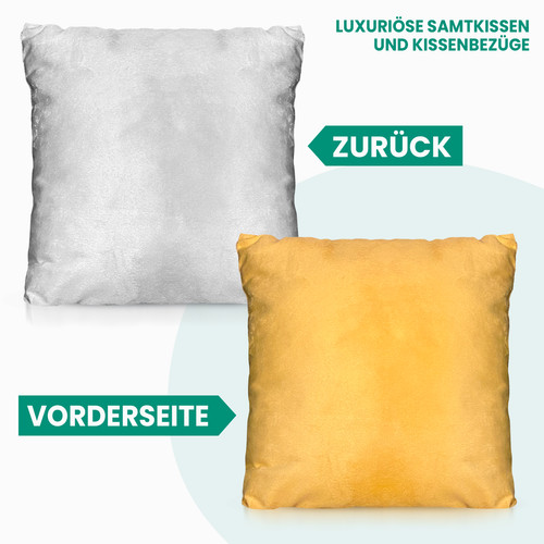 4er set dekokissen samt kissen - set,