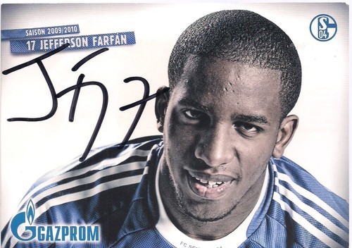 Autogramm jefferson farfan - jefferson,
