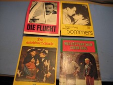4 Stück Programme,Filme mit Manfred Krug aus derr DDR 1970.Jahre