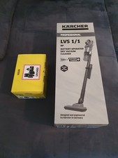 Staubsauger,  Kärcher Akku-Handstaubsauger LVS  1/1  mit Akku und Ladegerät