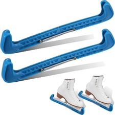 Schlittschuh Schutz, Kufenschoner, Verstellbar, Eishockey, Eiskunstlauf, Blau