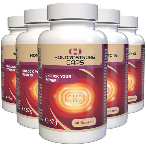 Hondrostrong 300 kapseln 5er - hondrostrong,