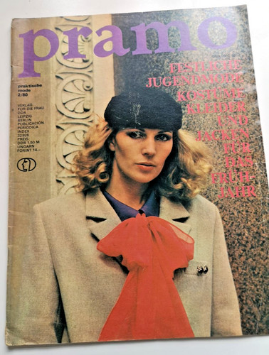 Ddr modezeitschrift pramo - ddr,