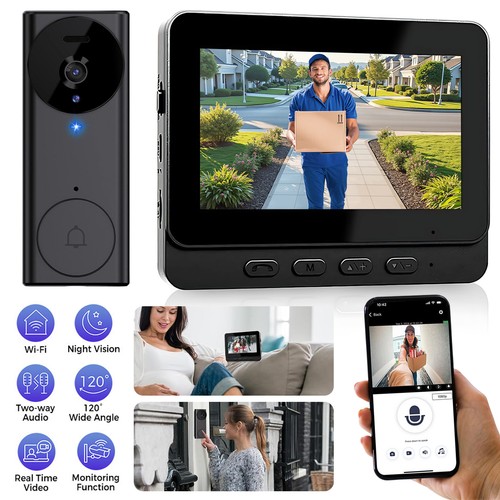 Video doorbell funkklingel - video,