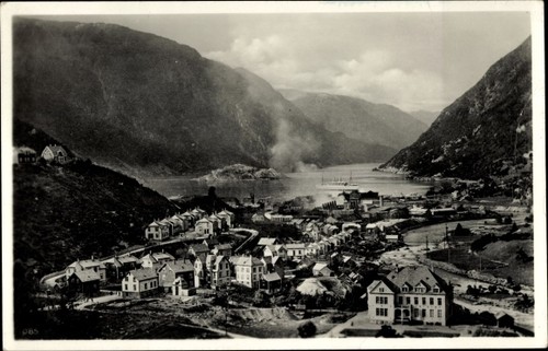 Odda norwegen - ak,