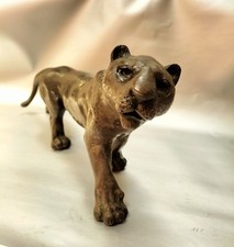 Bronze Jaguar Aus DerMEIJI-ZEIT 1868-1912