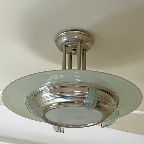 30s art deco - art, deckenleuchte