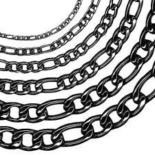 Figaro Kette Figarokette Panzerkette Königskette Edelstahl Herren silber gold