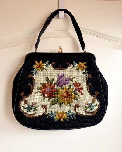 Vintage handtasche mit - -,