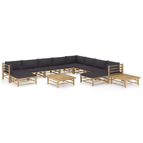 Tlg garten lounge set mit - 12-tlg., garten-lounge-set