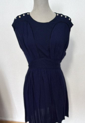 Damen minikleid m blau - damen, gr.