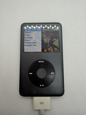 Apple iPod Classic 7. Generation Silber Grau 120GB Akku defekt Bastler  #7214