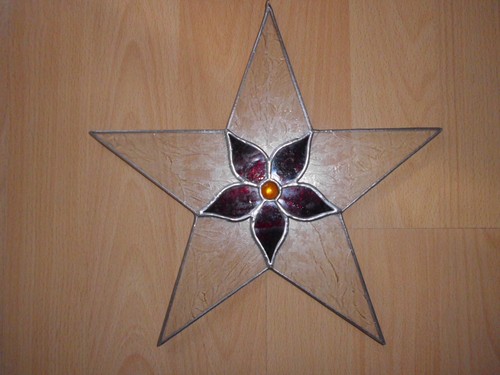 Stern aus tiffanyglas - stern,