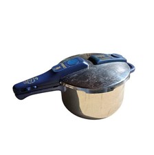 WMF Perfect Schnellkochtopf Edelstahl Dampfdrucktopf Vintage gebraucht