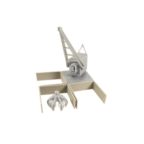 Spur schrottkran mit - schrottkran,