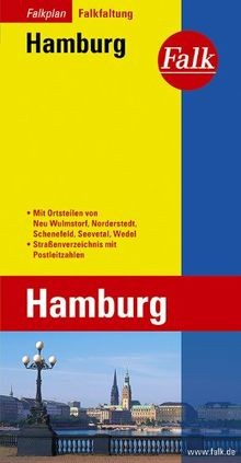 Hamburg plattegrond von