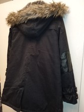 Damen Wollmantel Winter-Jacke