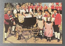 Hubert Wolf Trompete Volksmusik Original Autogramm