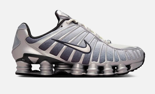 Nike shox metallic silver - nike, tl