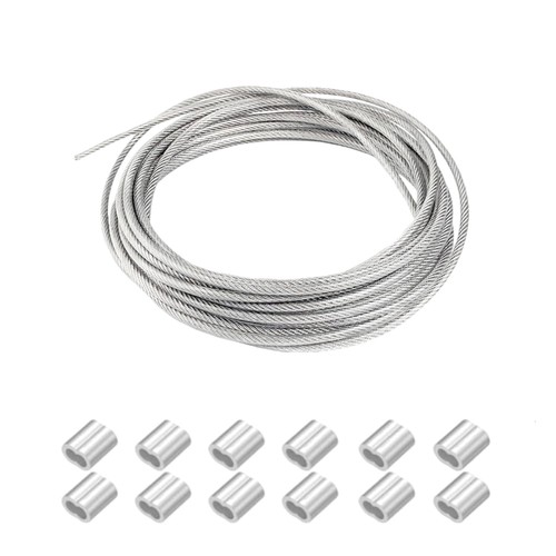 Edelstahl drahtseil 18m - drahtseil, 3mm