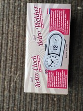 Retro-Uhr 3in1 im Nostalgiedesign