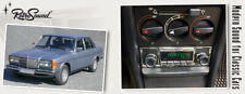 für Mercedes Benz W123 1975 1976 1977 Oldtimer Auto Radio DAB+ Bluetooth AUX-in