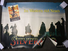Original Filmposter Filmplakat Papierbanner Gerollt Silverado Aktzeptabel