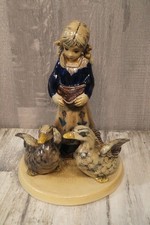 schöne große Keramik Figur -