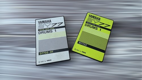 Yamaha 7702 drums kartenset - yamaha, s