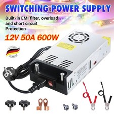 Netzteil Trafo Schaltnetzteil Transformator Power Supply Adapter DC 12V 50A 600W