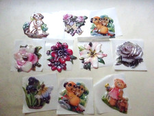 Nr. 18 M  - Kerzenkunst - basteln - 10 Teile Verzierwachs  Wachsornamente