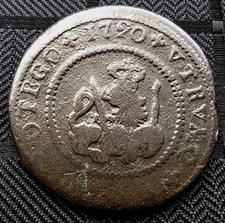 Echte Piraten Münze 1790, die