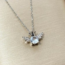 Damen Halskette Engel