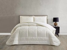 Tagesdecke Set Selena Überwurf Decke 3-Teilig 235x250 cm atmungsaktiv 2-Personen