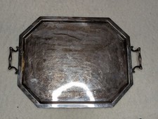 Tablett versilbert (E.P.N.S)