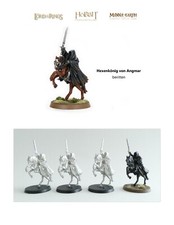 OOP - Zinn - Hexenkönig von Angmar - beritten - Ringgeist  / Nazgul - GW