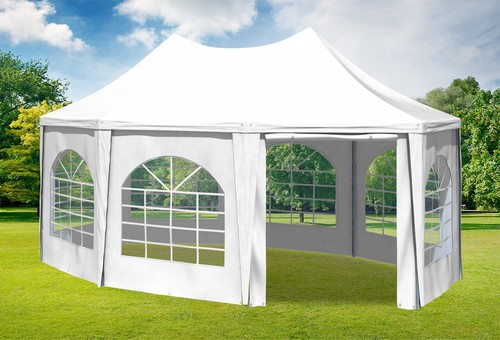 Gartenpavillon 4x5 pvc - gartenpavillon, 4x5,5m