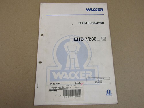 Wacker ehb 230 elektro - ehb,