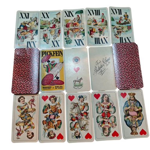 Altes antikes kartenspiel - altes,