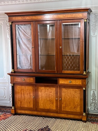 Biedermeier vitrine - biedermeier,
